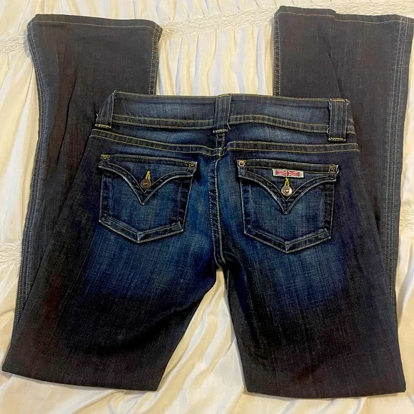 新品Hudson ジーンズ28 NEW HUDSON Mens Blake Slim Straight Zip Fly Jeans Size 28